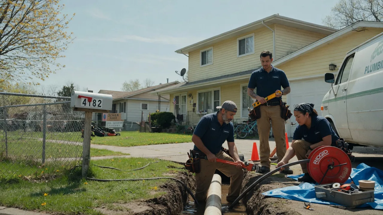 Gas Line Repair in Zion, IL near me